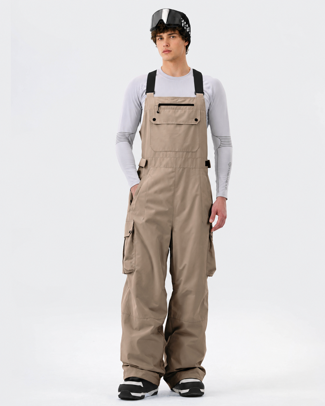 Baggy Ski Bib Pants Men