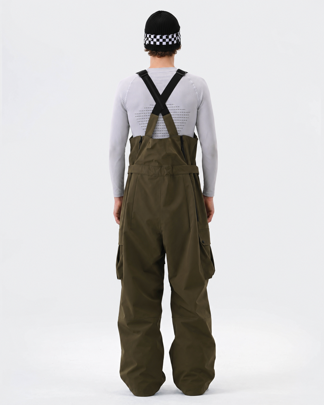 Baggy Ski Bib Pants Men