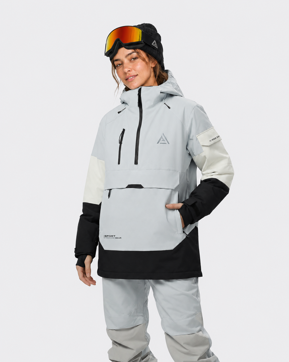 Pullover Ski Hoodie Women