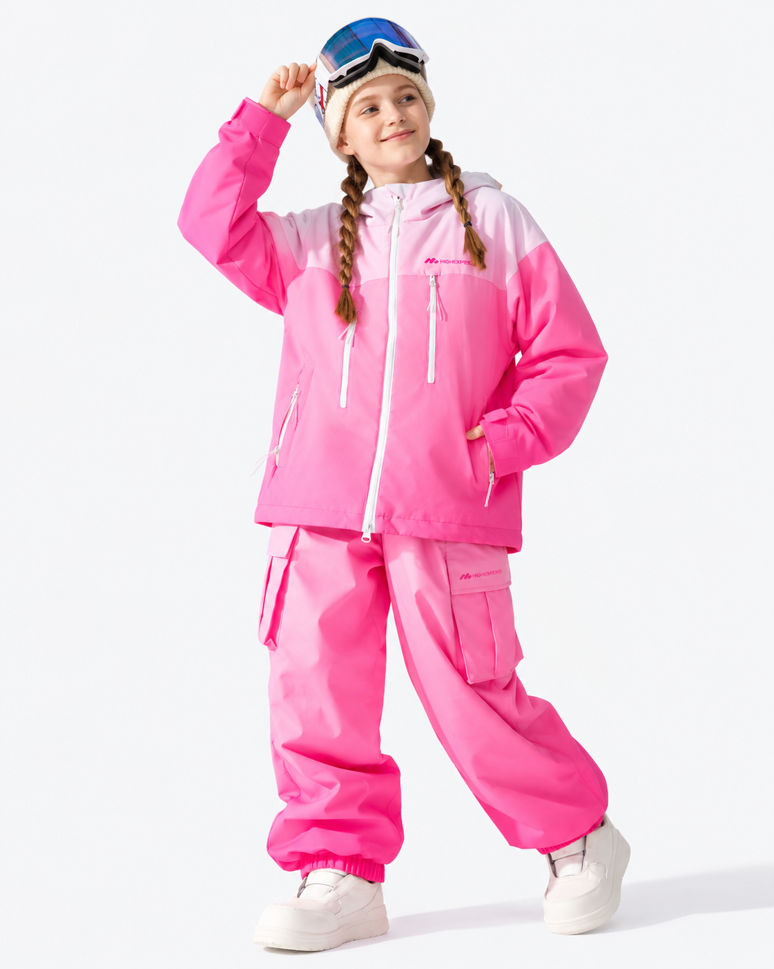 High Experience Kids' 15K Waterproof Ski & Snowboard Jacket