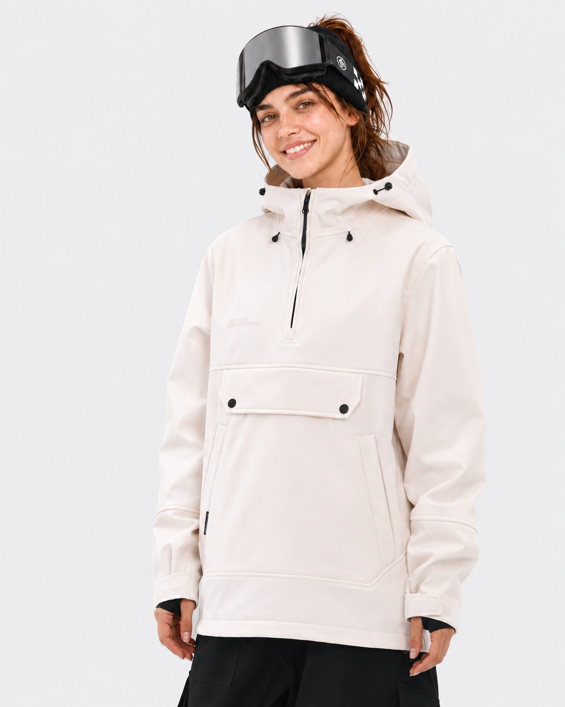 Fleece Pullover Ski Hoodie Women