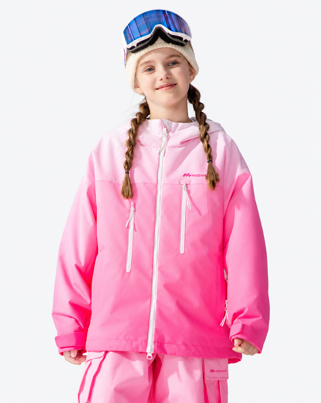 High Experience Kids' 15K Waterproof Ski & Snowboard Jacket