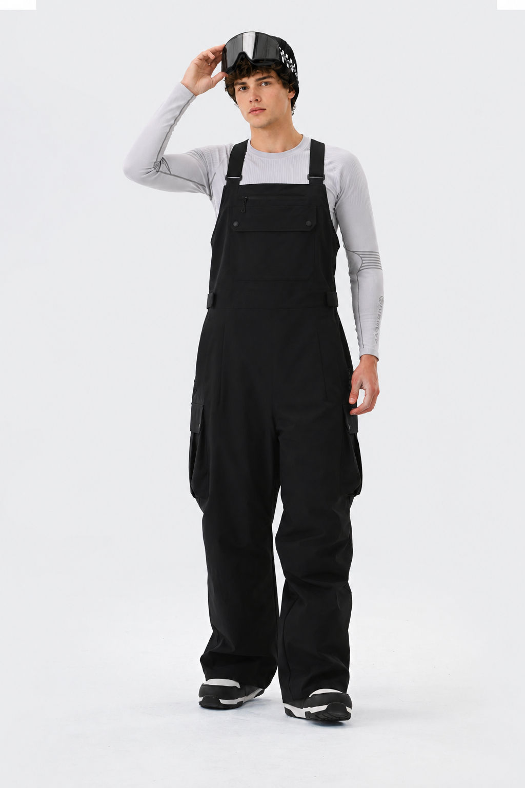 Baggy Ski Bib Pants Men