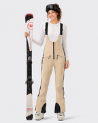 Slim Fit Ski Bib Pants Women