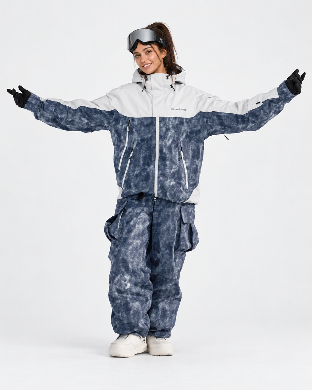 High Experience Women's Insulated Snowboard Bib Pants