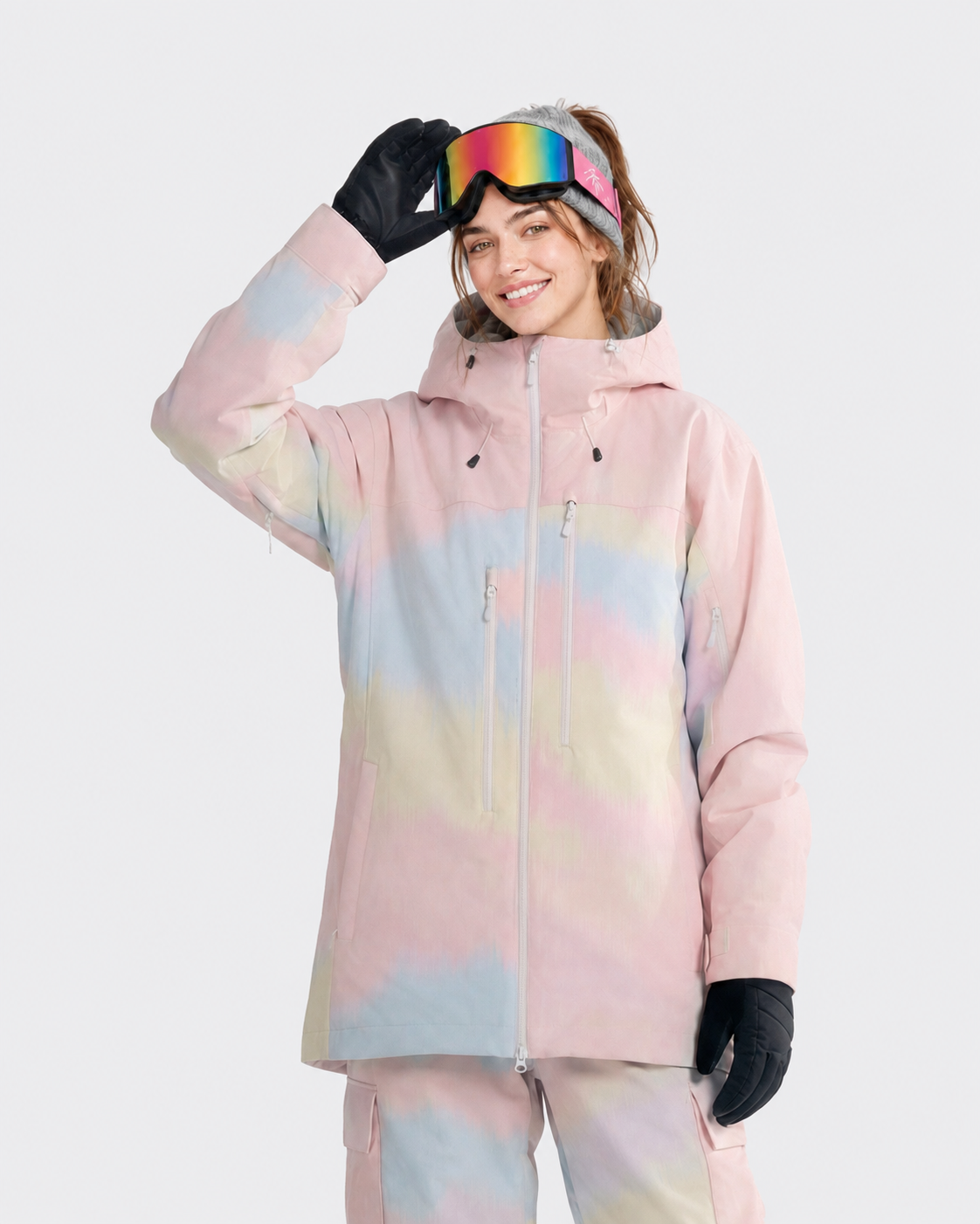 Baggy Gradient Snowboard Jacket Women