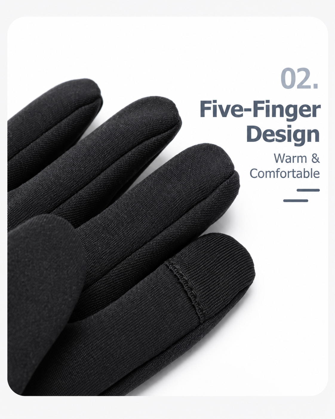 Natural Five-Finger Fit